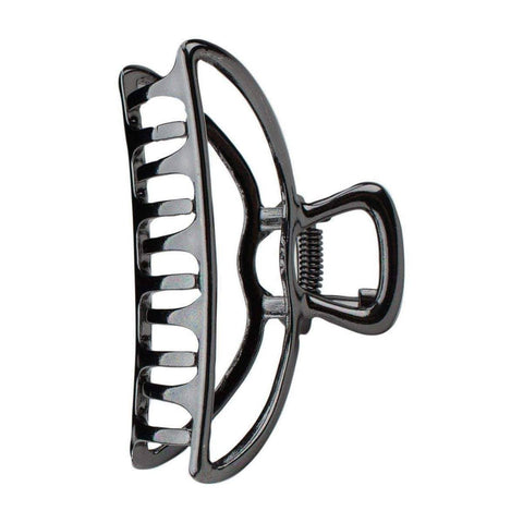 Kitsch Open Shape Claw Clip - Hematite