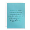 Sneaking Out | Funny Birthday Card | Greeting | Humour