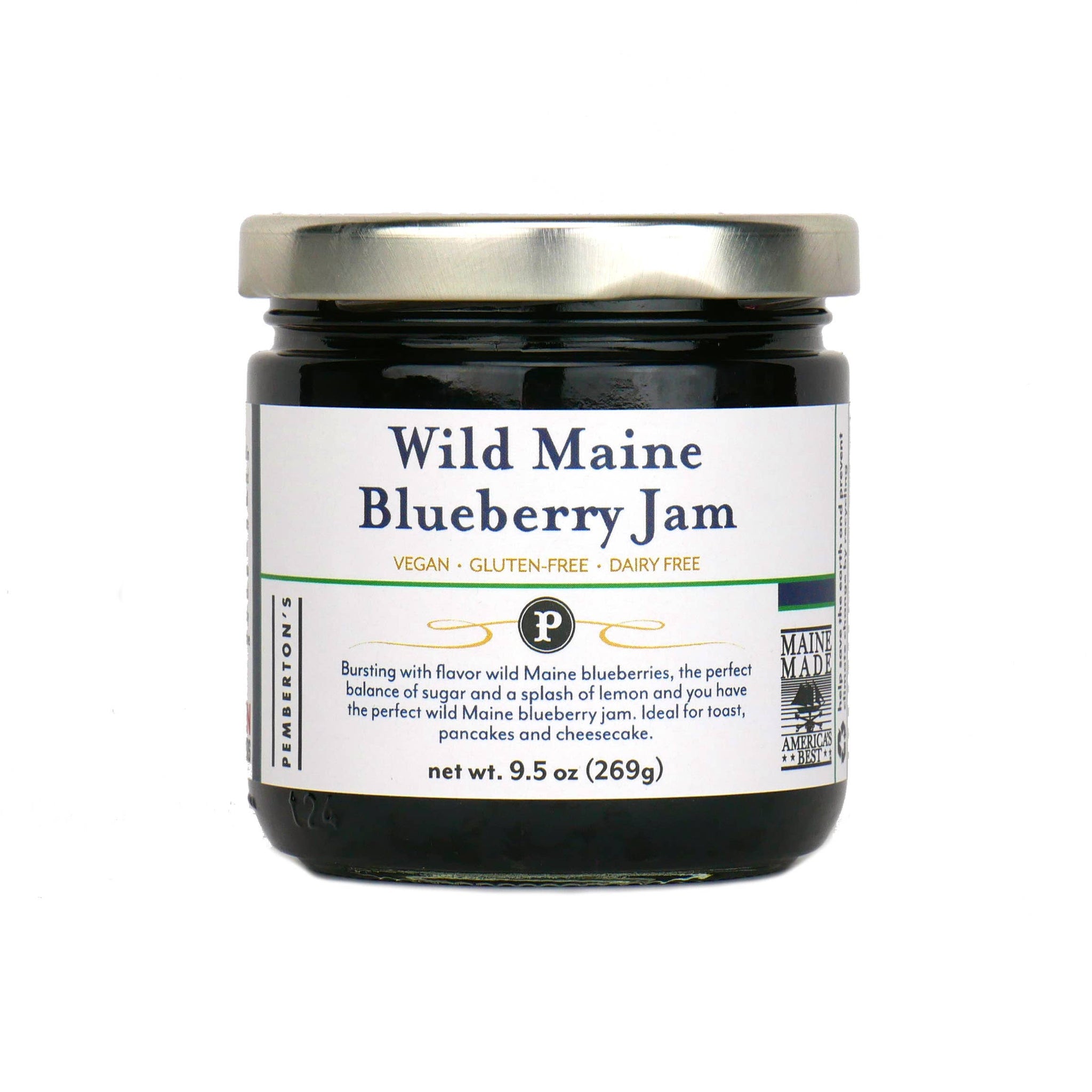 Pemberton's Wild Maine Blueberry Jam