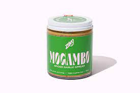 Zing mogambo spiced garlic condiment
