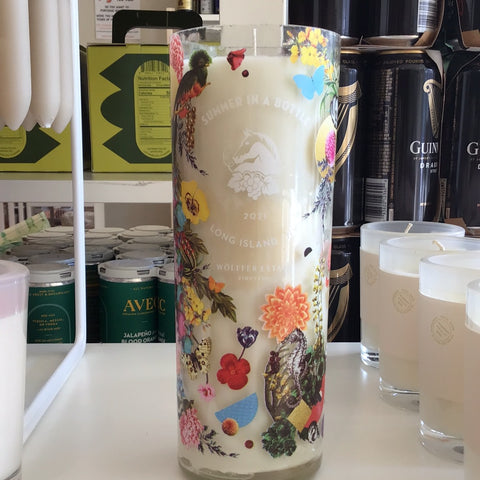 Summer in a Bottle Homemade Candle