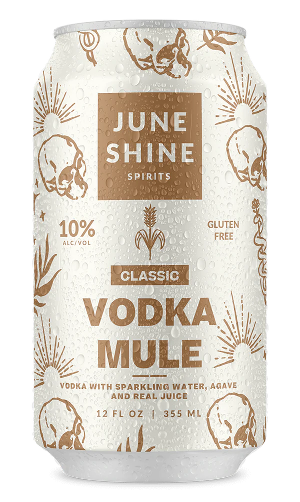 June Shine Classic Vodka Mule - 4 Pack